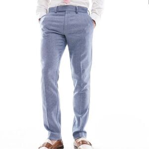 ASOS Skinny Suit Trousers Blue W36/L32 NWT IN PACKAGE